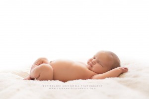 newborn naked baby neutral classic stephanie greenwell photography southeast missouri photographer